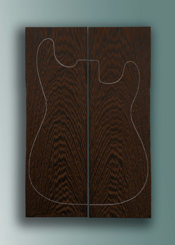 Wenge Electric Guitar Drop Top 20