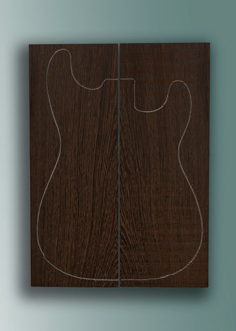 Wenge Electric Guitar Drop Top 21