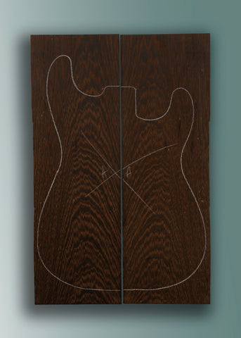 Wenge Electric Guitar Drop Top 22