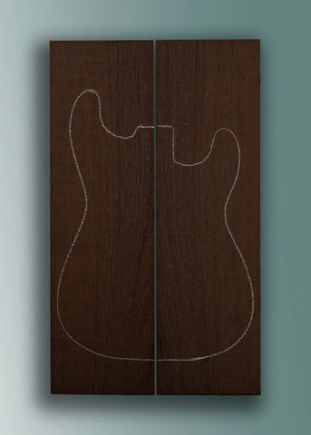 Wenge Electric Guitar Drop Top 25