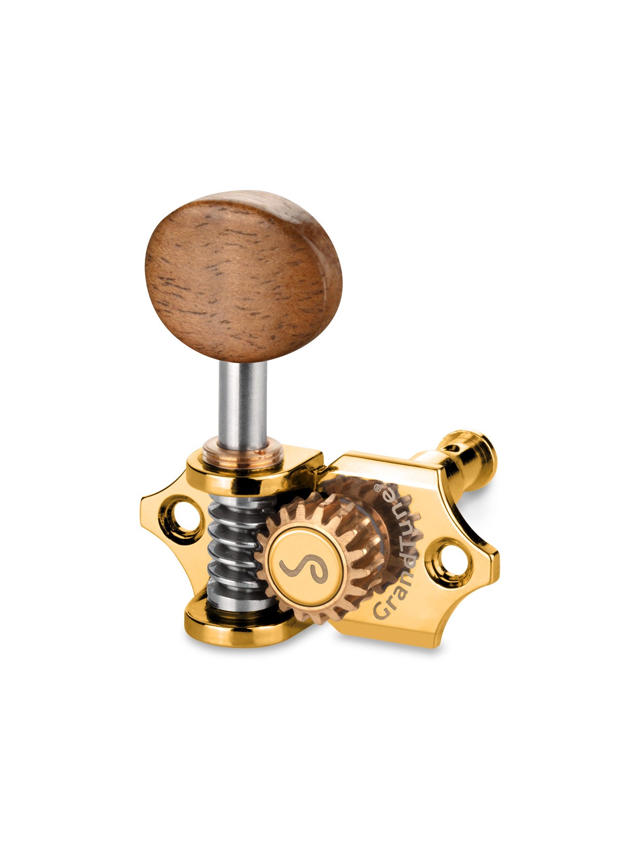 弦楽器 Schaller Banjo D-Tuner GO (shaft6.0) Schaller Sealed Banjo D-Tuners, Gold, Set of 2 (for 2nd