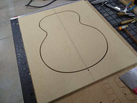CNC: Acoustic Body Profile Mold Routing Templates