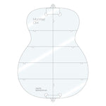 CNC: Acoustic Body Profile Templates + Body Profile Mold Routing Template Package