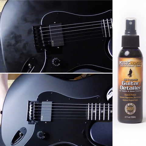 MusicNomad Premium Guitar Cleaner For Acoustic & Electric, 4 oz