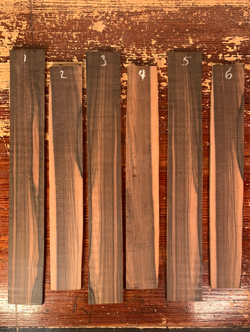 Malaysian Blackwood Fingerboards