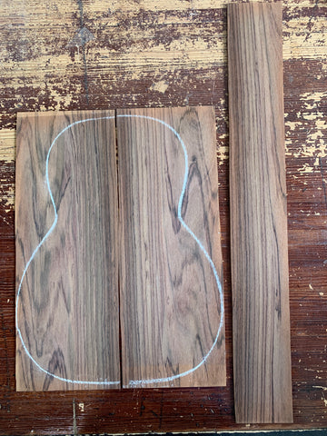 Brazilian Rosewood (Laminate Sides and Back) Irving Sloan Wood (Sadowsky Collection)
