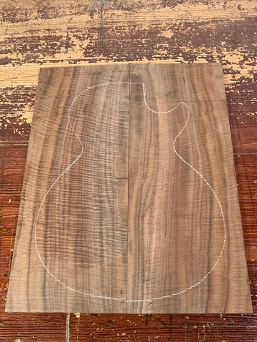 Curly Claro Walnut Drop top