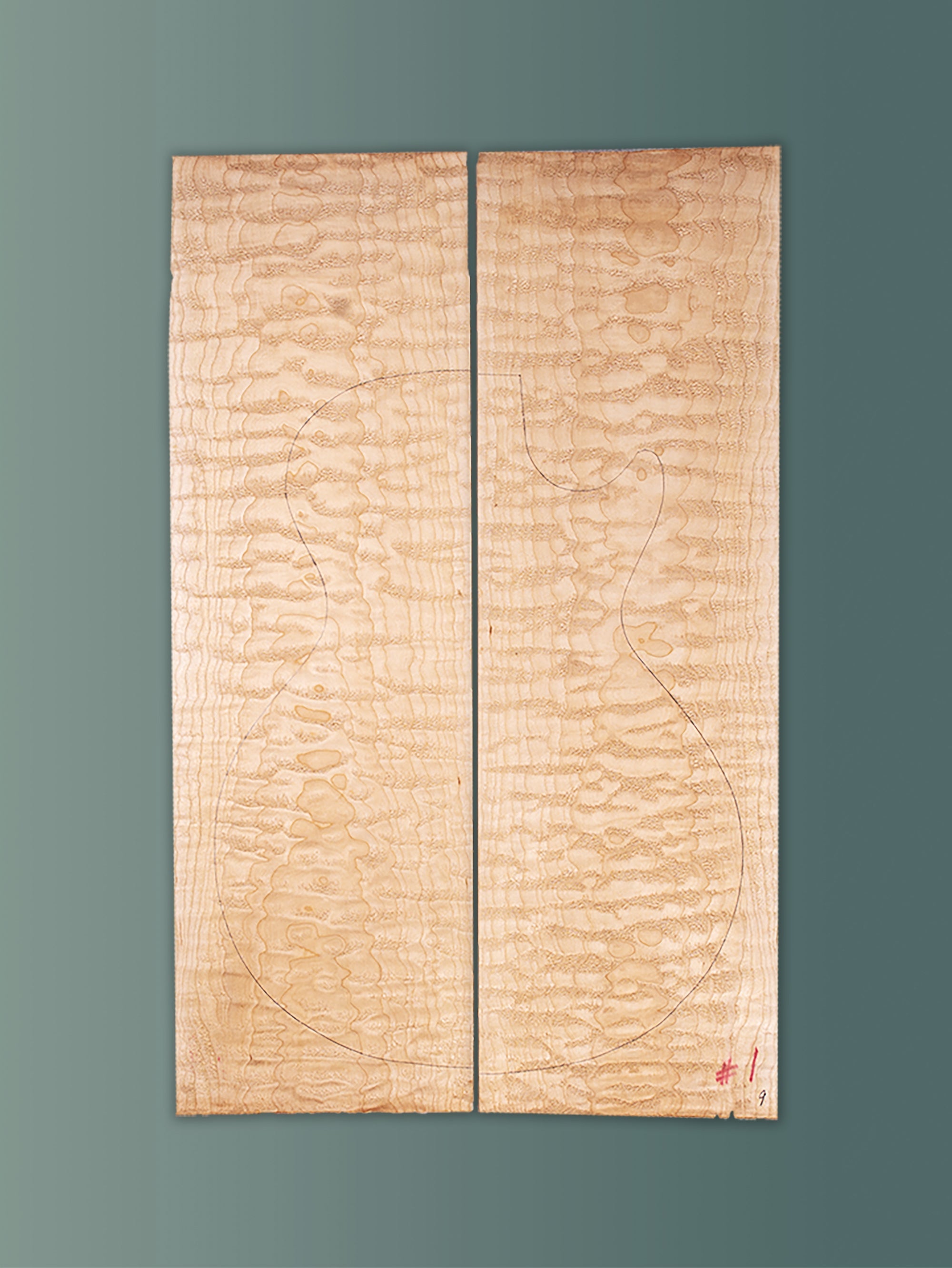 Quilted Maple Carve Top #1 – Allied Lutherie